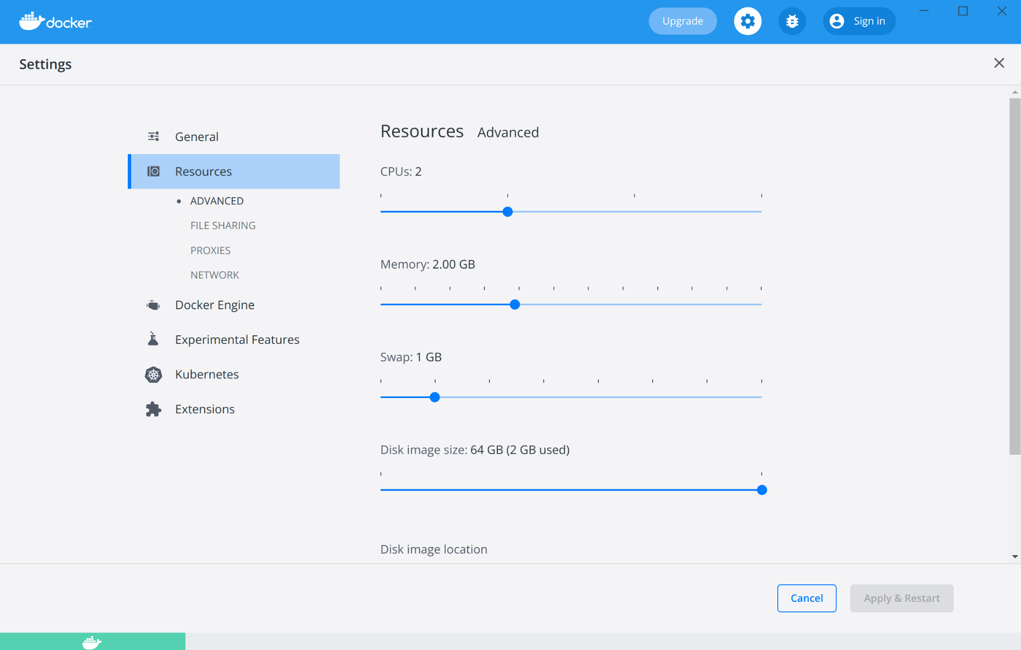 Advanced Preference
settings-advanced
